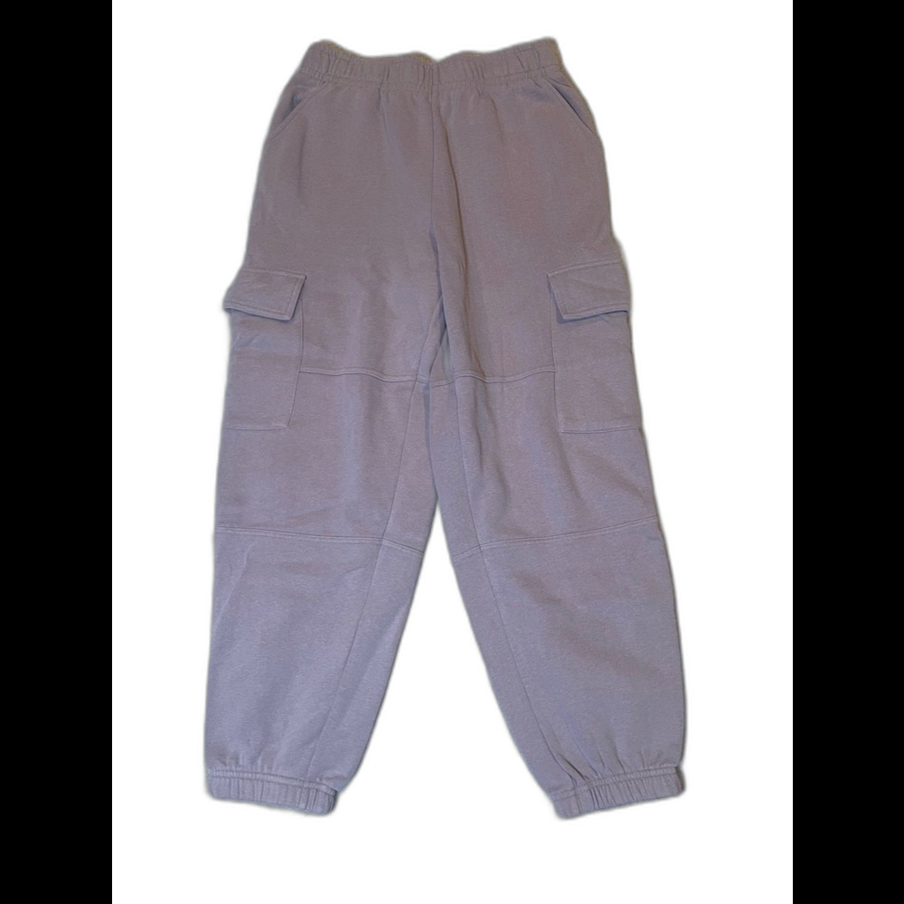 PacSun Taupe High-Rise Cargo Fleece Jogger Sweatpants Size Medium